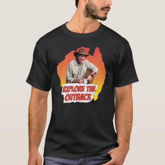 Camiseta Explore a aventura no Outback Australiano Australi
