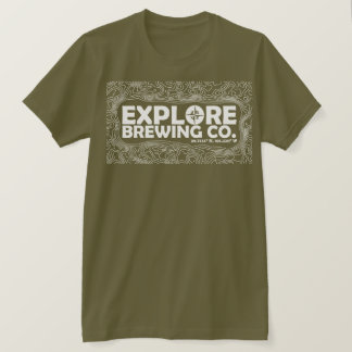 Camiseta Explore a fabricação de cerveja (o impressão
