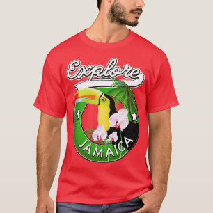 Camiseta Explore a Jamaica