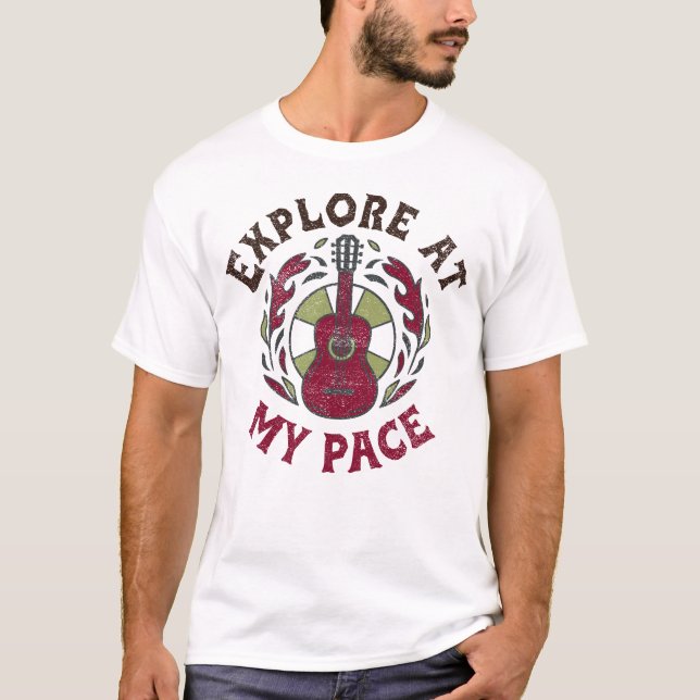 Camiseta Explore à Minha Velocidade Viagens Solo (Frente)