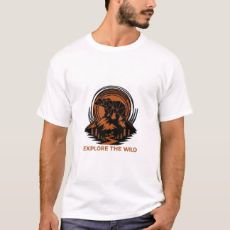 Camiseta Explore a Natureza.