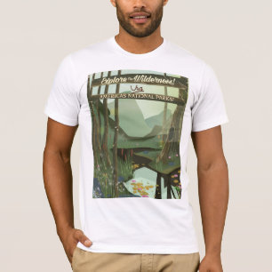 Camiseta Explore a natureza! Ver Parques Nacionais dos EUA