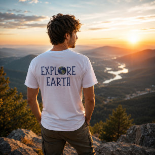 Camiseta Explore a Terra