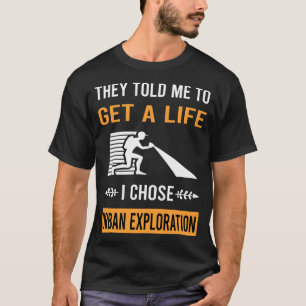 Camiseta Explore a Vida Exploração Urbana