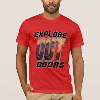 CAMISETA EXPLORE AS PORTAS FORA