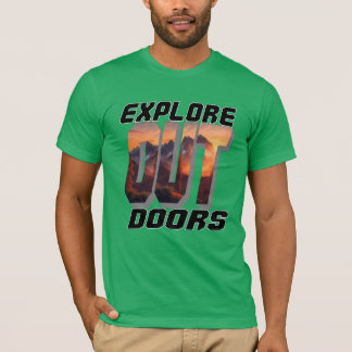CAMISETA EXPLORE AS PORTAS FORA