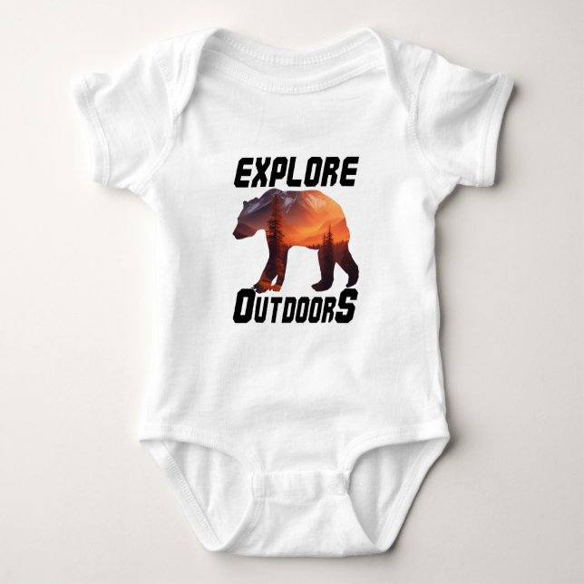 CAMISETA EXPLORE AS PORTAS FORA (Frente)