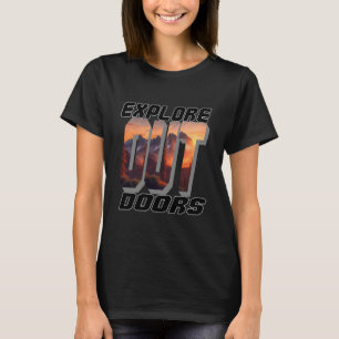 CAMISETA EXPLORE AS PORTAS FORA