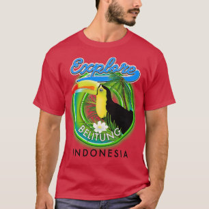 Camiseta explore Belitung Island Belitung viagem