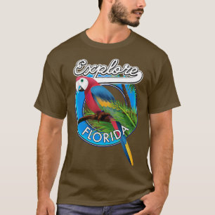 Camiseta Explore Flórida retrô
