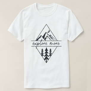 Camiseta Explore mais viagem de Viagem explorando adve
