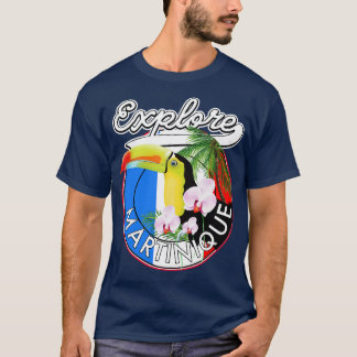 Camiseta Explore Martinique viagem