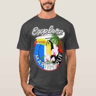 Camiseta Explore Martinique viagem