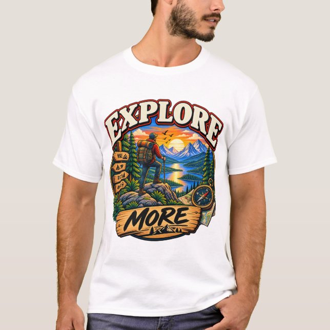 Camiseta Explore More Adventure (Frente)