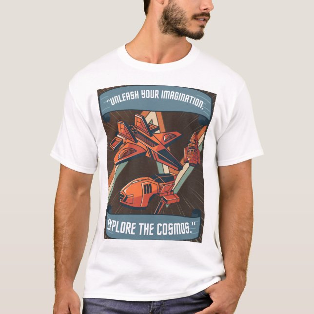 CAMISETA EXPLORE O COSMOS (Frente)