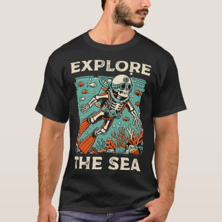 Camiseta Explore o mar