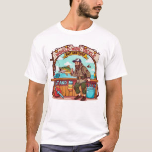 Camiseta Explore o Mundo da Pesca