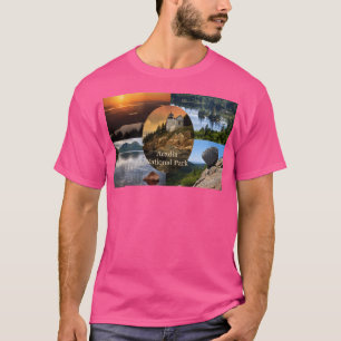 Camiseta Explore o Parque Nacional Acadia - Maine