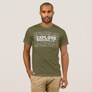 Camiseta Explore o t-shirt da fabricação de cerveja Topo