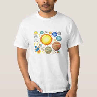 Camiseta Explore o Universo em Estilo