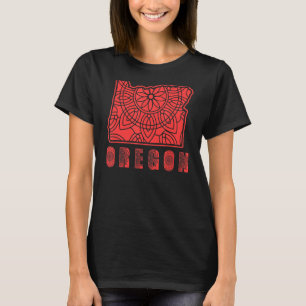 Camiseta Explore Oregon Mandala Nature Monges Adventure