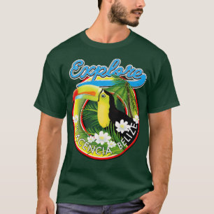 Camiseta Explore Placencia Belize viagem