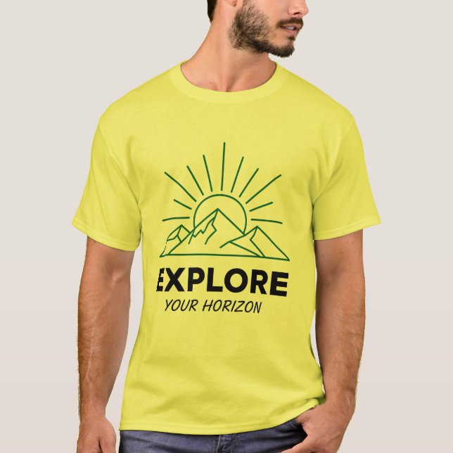 Camiseta Explore Seu Horizonte (Frente)
