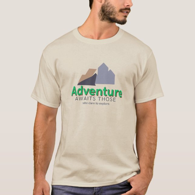 Camiseta Explore The Adventure T-shirt (Frente)