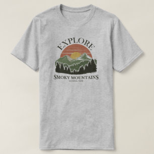Camiseta Explorem o Parque Nacional das Montanhas do Enfuma
