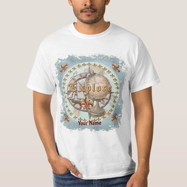 Camiseta Explorer Map   t-shirt (Frente)
