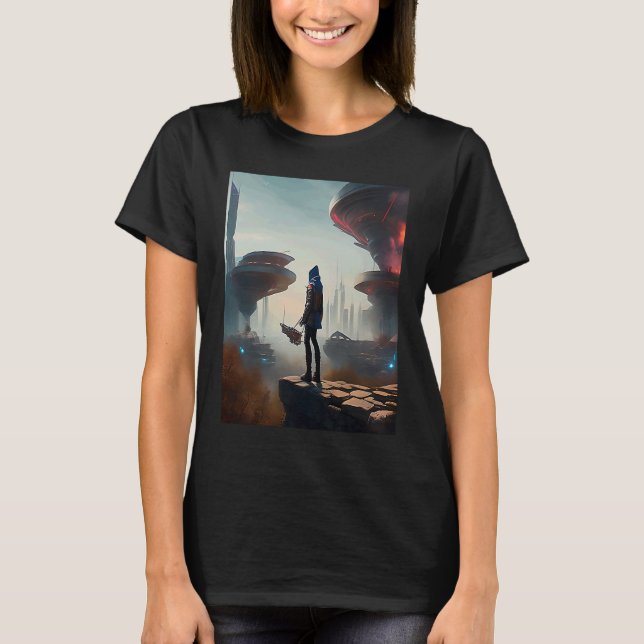 Camiseta Exploring an Alien World (Frente)