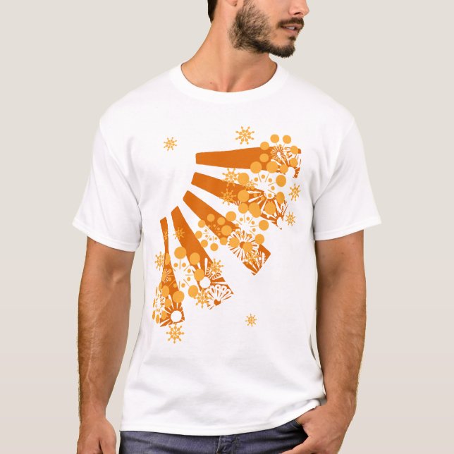 Camiseta Explosão da laranja (Frente)