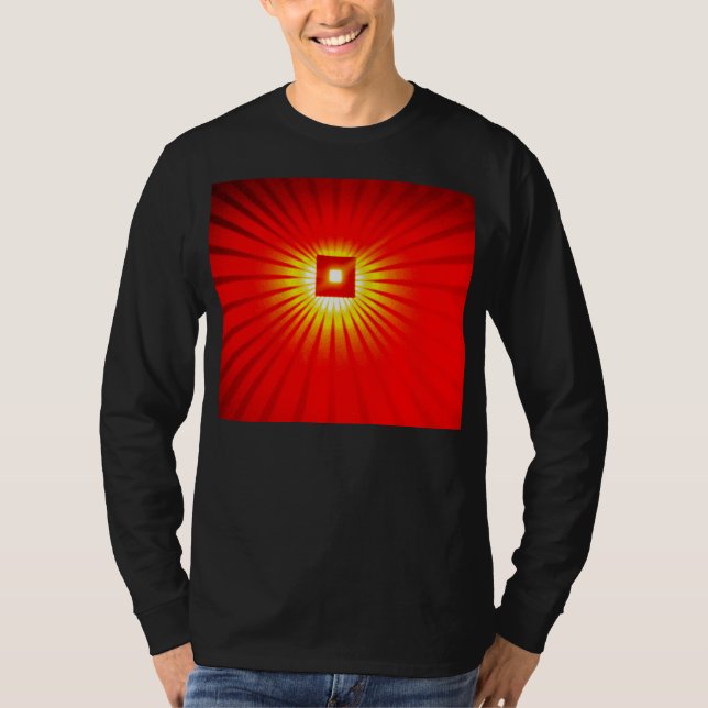 Camiseta Explosão da luz do Mongolian (Frente)