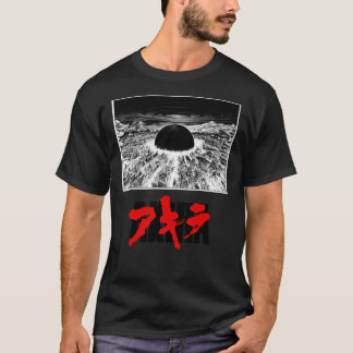 Camiseta Explosão de Akira com Camisa-T Essencial de Logoti