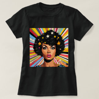 Camiseta Explosão de arte pop