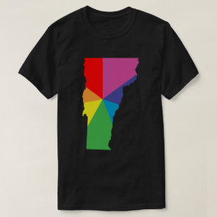 Camiseta explosão de cor de vermont