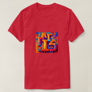 Camiseta "Explosão de Grafite de Salto de anca: Datas de ca
