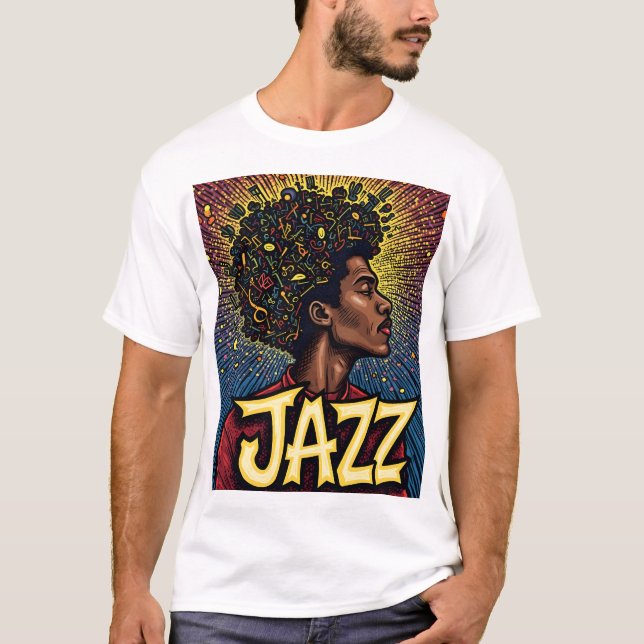 Camiseta Explosão de Jazz (Frente)