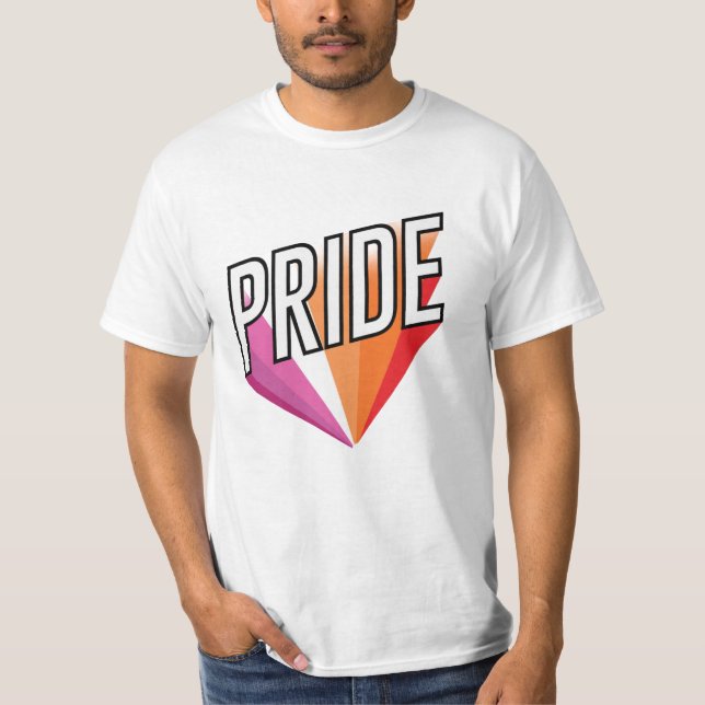 Camiseta Explosão do Orgulho Lésbico (Frente)