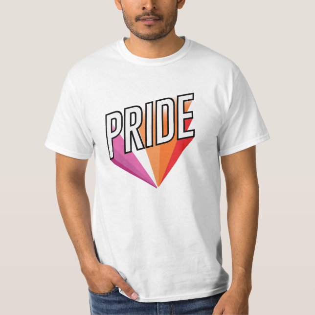 Camiseta Explosão do Orgulho Lésbico (Frente)
