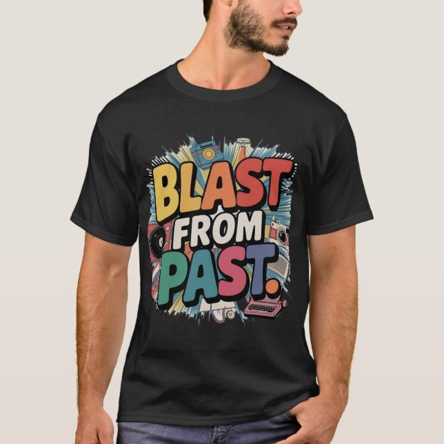 Camiseta Explosão do passado (Frente)