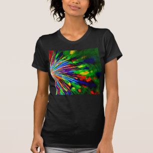 Camiseta Explosão em arco-íris