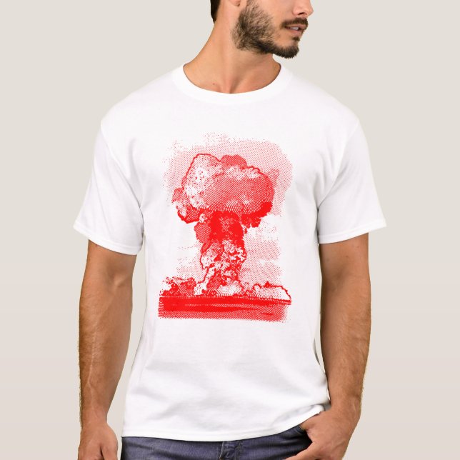 Camiseta Explosão nuclear (Frente)