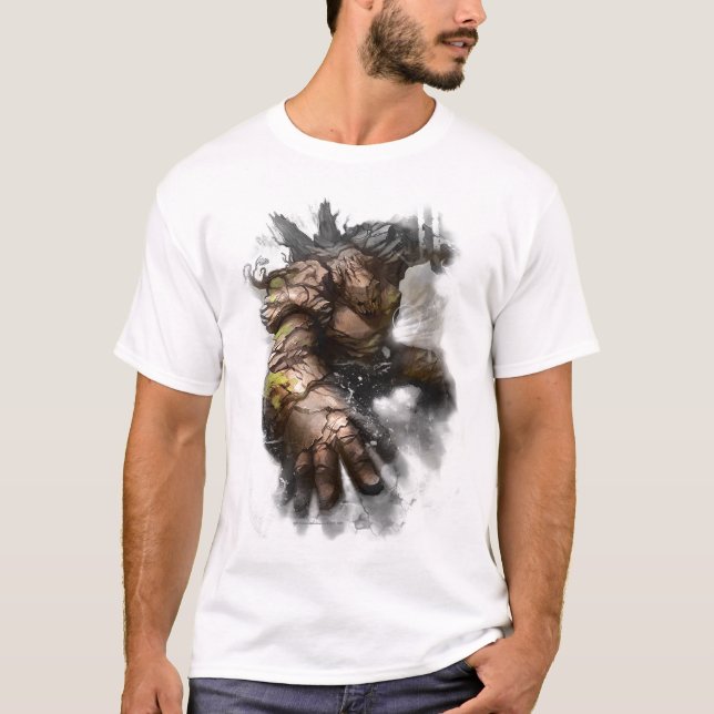 Camiseta Explosão - t-shirt elementar da terra (Frente)