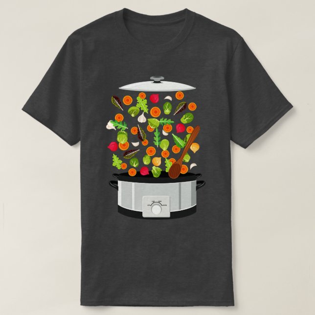 Camiseta Explosão Vegetal Voadora (Frente do Design)