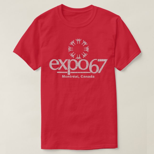 Camiseta Expo 67 Montreal 1967 (Frente do Design)