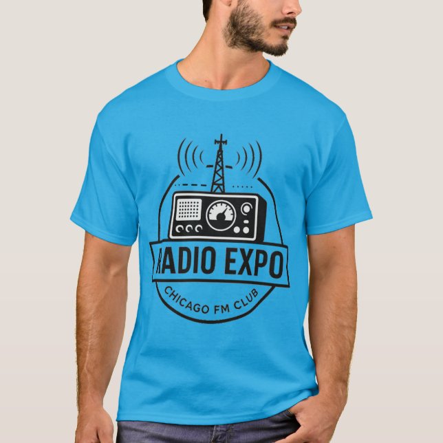Camiseta Expo de rádio T-Shirt (Frente)