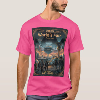 Camiseta Expo Mundial 2025 - A Justa Arte Poster Mundial