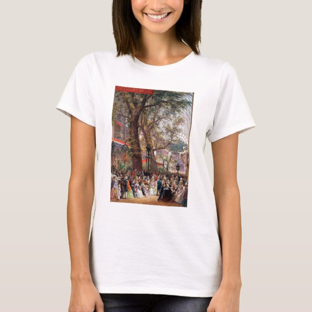 Camiseta Exposição ao excelente, 1851: interior (Frente)