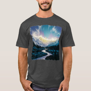 Camiseta Exposição ao norte com o design de TShirt